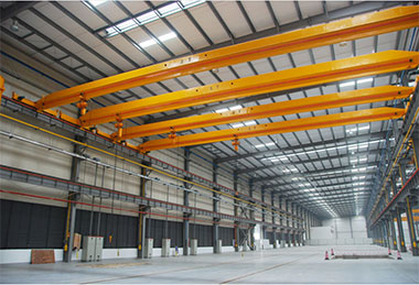 Electric chain hoist crane - single girder overhead crane type