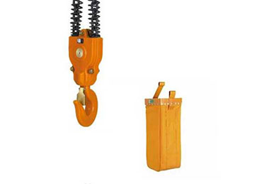 Electric chain hoist part: hoist chain and chain bag