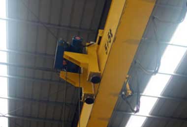 Single girder overhead crane for sale Ethopia