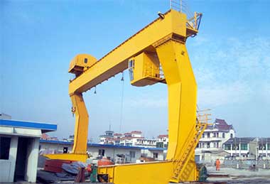 L leg hoist trolley gantry crane, Gantry electric hoist crane