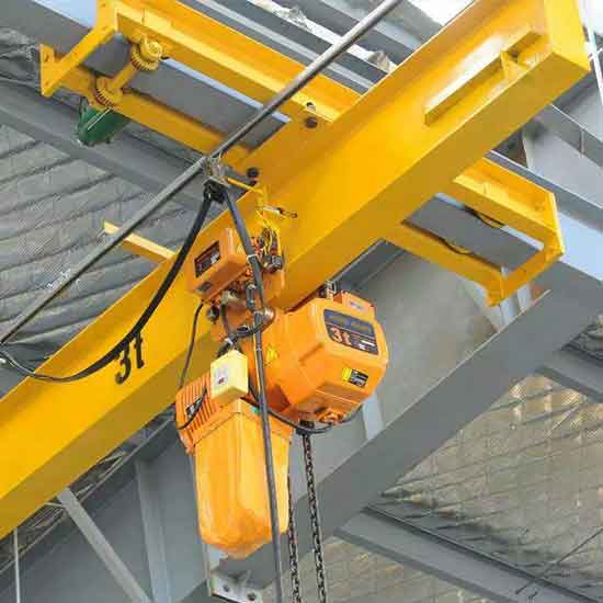 Suspension Crane, underrunning overhead crane, under hung crane for sale Uzbekistan