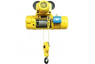 Wire rope hoist of bridge crane