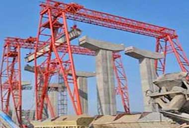 Industril gantry cranes for construction and infrastructure