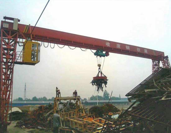 Steel mill crane