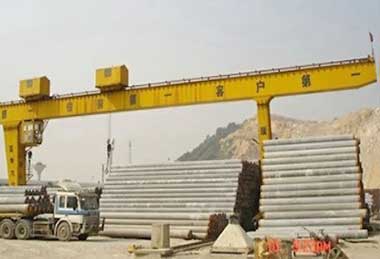 Industrial overhead crane and gantry crane for concrete handling 