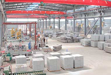 Single girder overhead travelling crane for stone, marble and granite handling