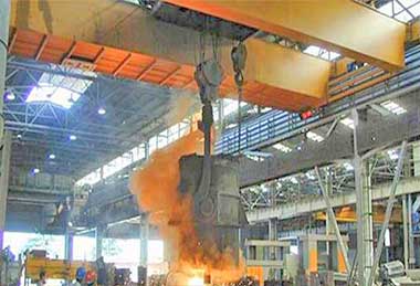 Ladle overhead crane crane: 5 ton -74 ton steel mill ladle crane & 5 ton up 320 ton ladle crane