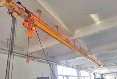 Suspension monorail crane