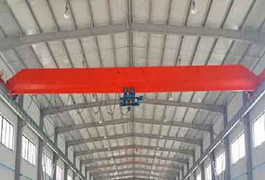 Top running single girder overhead crane, Chinese type LD