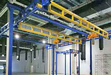Truss kbk crane for material handling