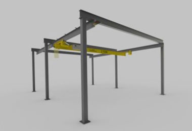 Crane runway design & runway steel structure