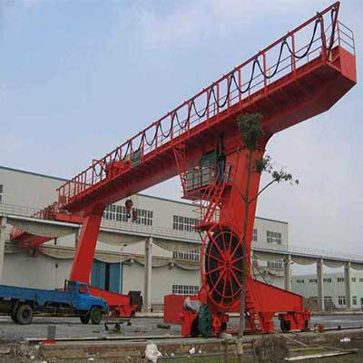 Subway crane & Tunnel construction gantry crane with L leg design