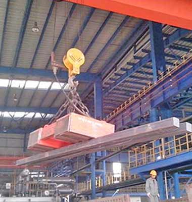 Magnetic cranes& electromagnetic beam cranes