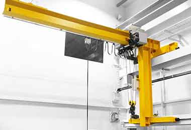  Wall Travelling Simple Jib Cranes for Sale, Small jib & Light Jib Crane Design