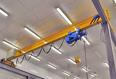 Single girder overhead crane for sale