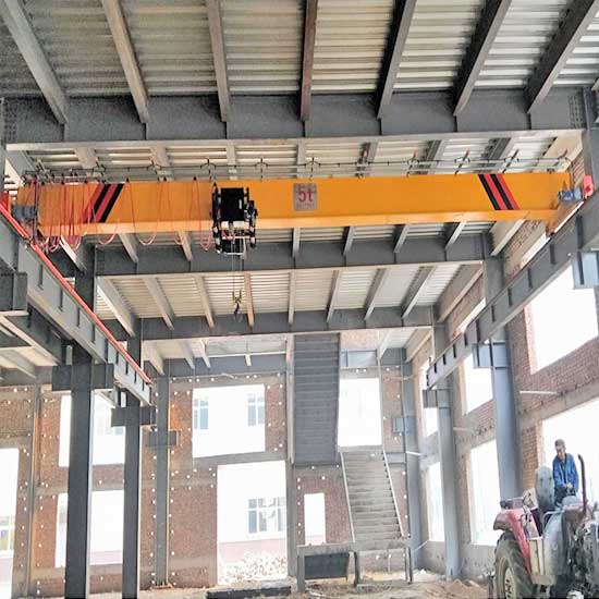 fem standard single girder overhead crane