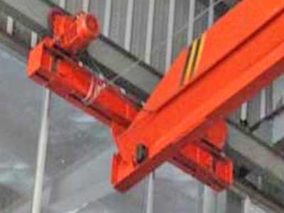 Under running crane end truck - overhead crane parts and components