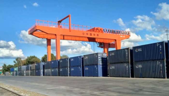 railway container gantry crane