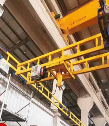 Double girder workstation bridge crane