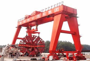 Gantry Crane for Shield Tunneling Machines