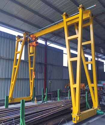 Truss leg small gantry crane  Truss leg small gantry crane