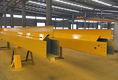 Main girder of 3 ton overhead travelling crane 