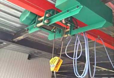 economical chinese classical type of low headroom electric hoist overhead crane. 