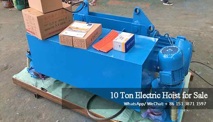 Supporting legs of 10 ton electric wire rope hosit for sale Pakistan - Electric hoist for sale