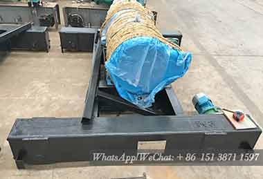 10 ton electric wire rope hoist of double girder overhead crane for Ethiopia client