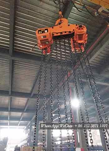 Electric chain block 20 ton for sale Qatar
