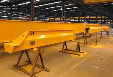 Main girder of 2 ton small electric overhead crane for sale Pakistan