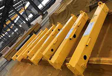 End girder of 2 ton single girder overhead travelling crane for sale Pakistan