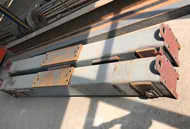 End girder of electrically motorized overhead travelling crane for sale Pakistan