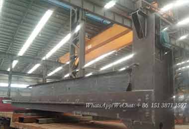 Electric overhead crane main girder for Pakistan grab bucket crane 