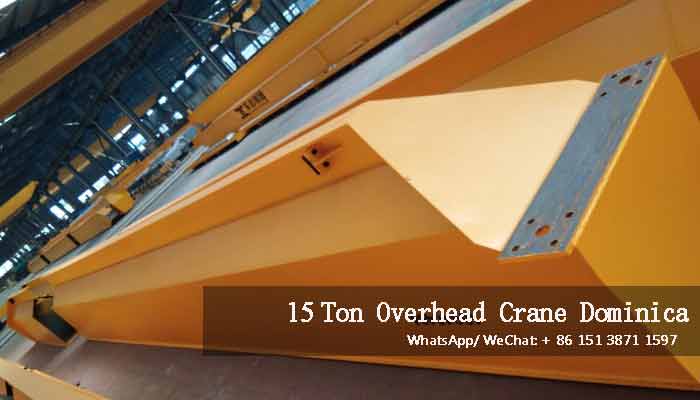 15 ton overhead travelling crane