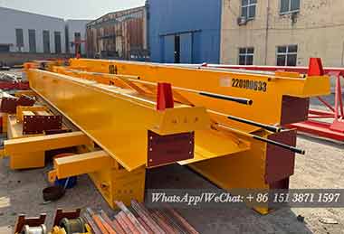 Main girder of 10 ton double girder overhead crane for sale Bangladesh