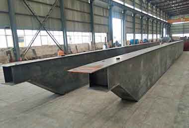 Main girder of double hoist overhead crane 40 ton / 15 ton for sale Uzbekistan