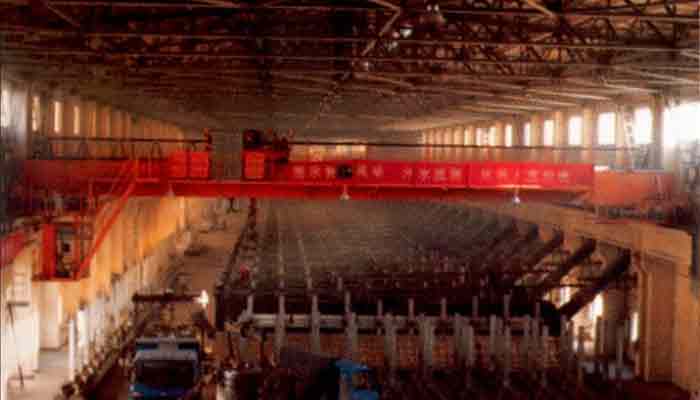 Industrial overhead crane for metal industry Industrial overhead crane for metal industry