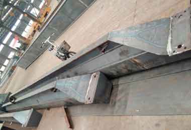 5 ton single girder overhead travelling crane top running