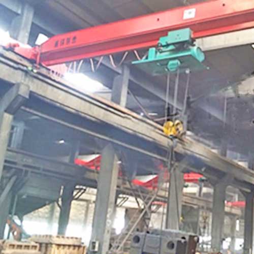 single girder ladle crane 