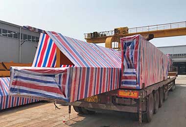 Double girder overhead crane for delivery to USA