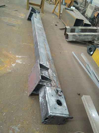 End carriages of single girder gantry crane 10 ton for sale Gabon