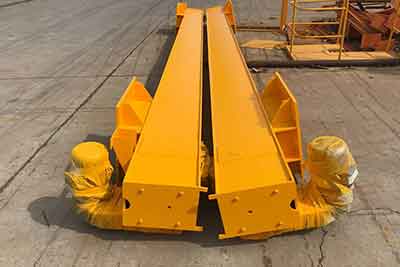  Ground beam of single girder electric hoist gantry crane 25 ton for sale Australia