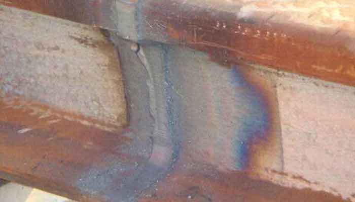 crane rail welding polishment crane rail welding polishment