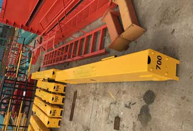 End carriages of electric overhead crane for sale Algeria