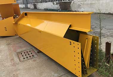 Main girder of 10 ton bridge crane for sale Algeria