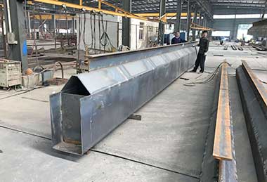 Main girder of 10 ton electric overhead travelling crane for sale Algeria