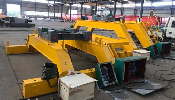 Processed arched bridge girder overhead crane 5 ton for sale Yemem explosion proof design