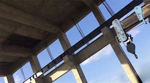 5 ton workshop overhead crane for existing steel workshop 5 ton workshop overhead crane for existing steel workshop