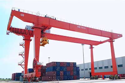 Rail mouned gantry crane for sale qatar